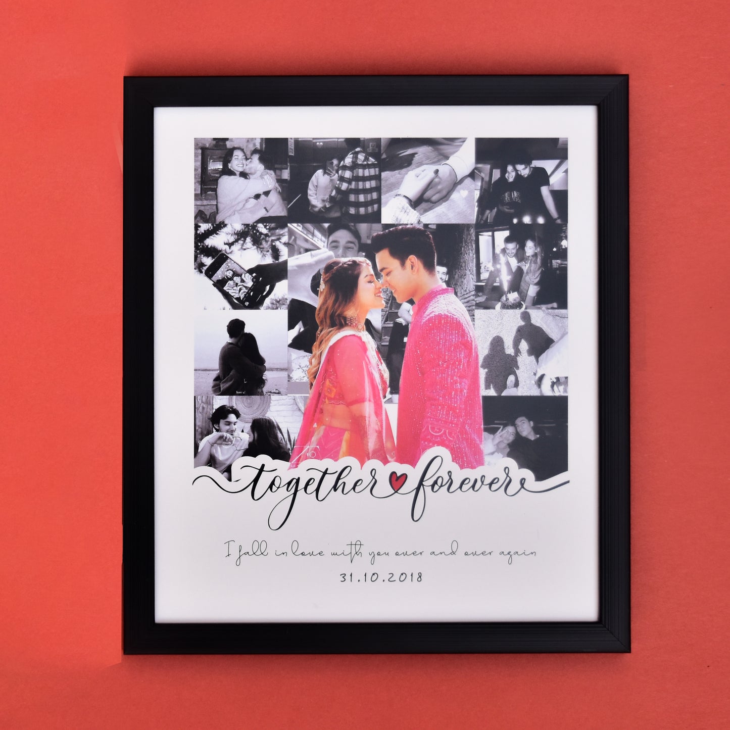 "Together Forever" Collage Frame