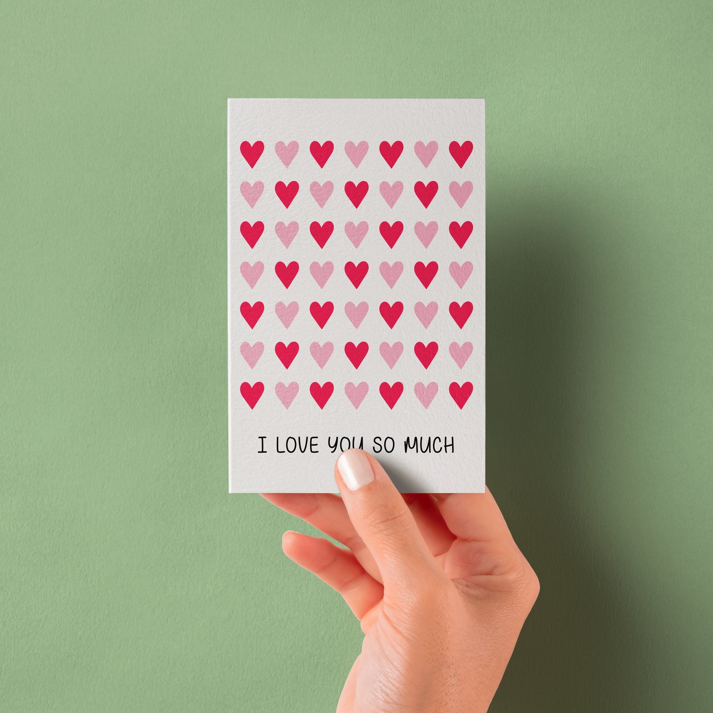 I love you card