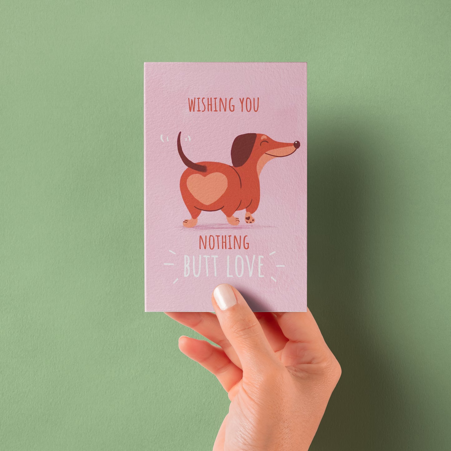 Butt love card