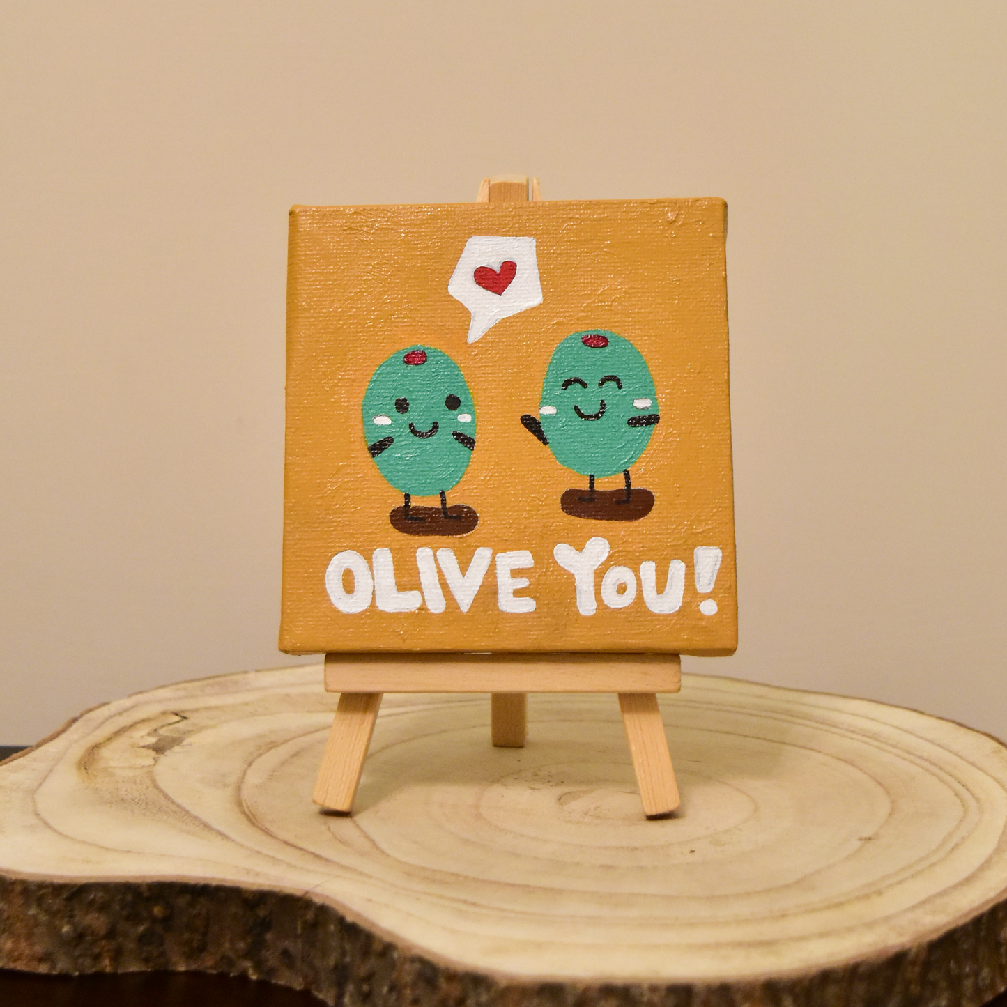 Olive You Canvas