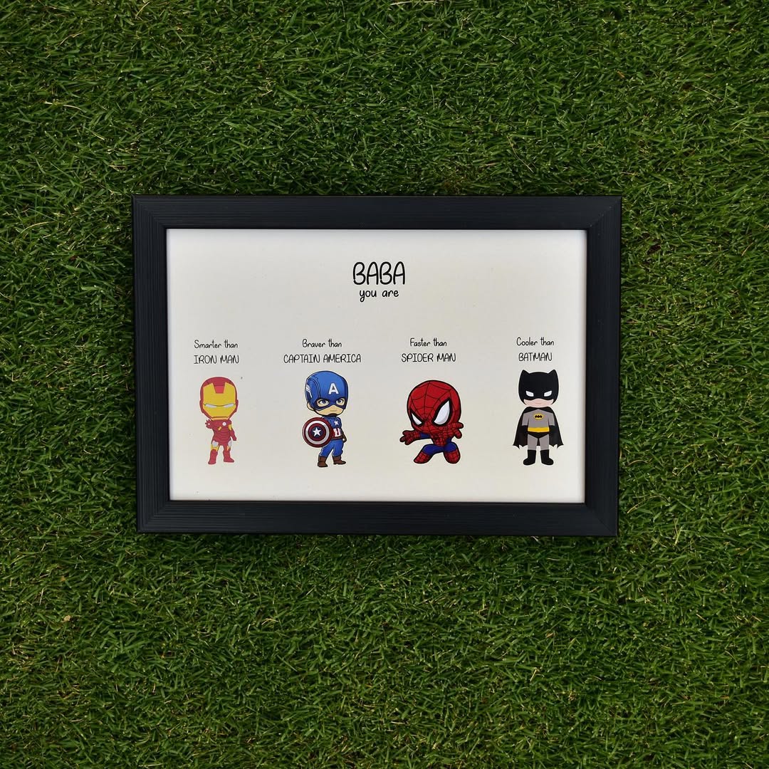 Super Hero Frame