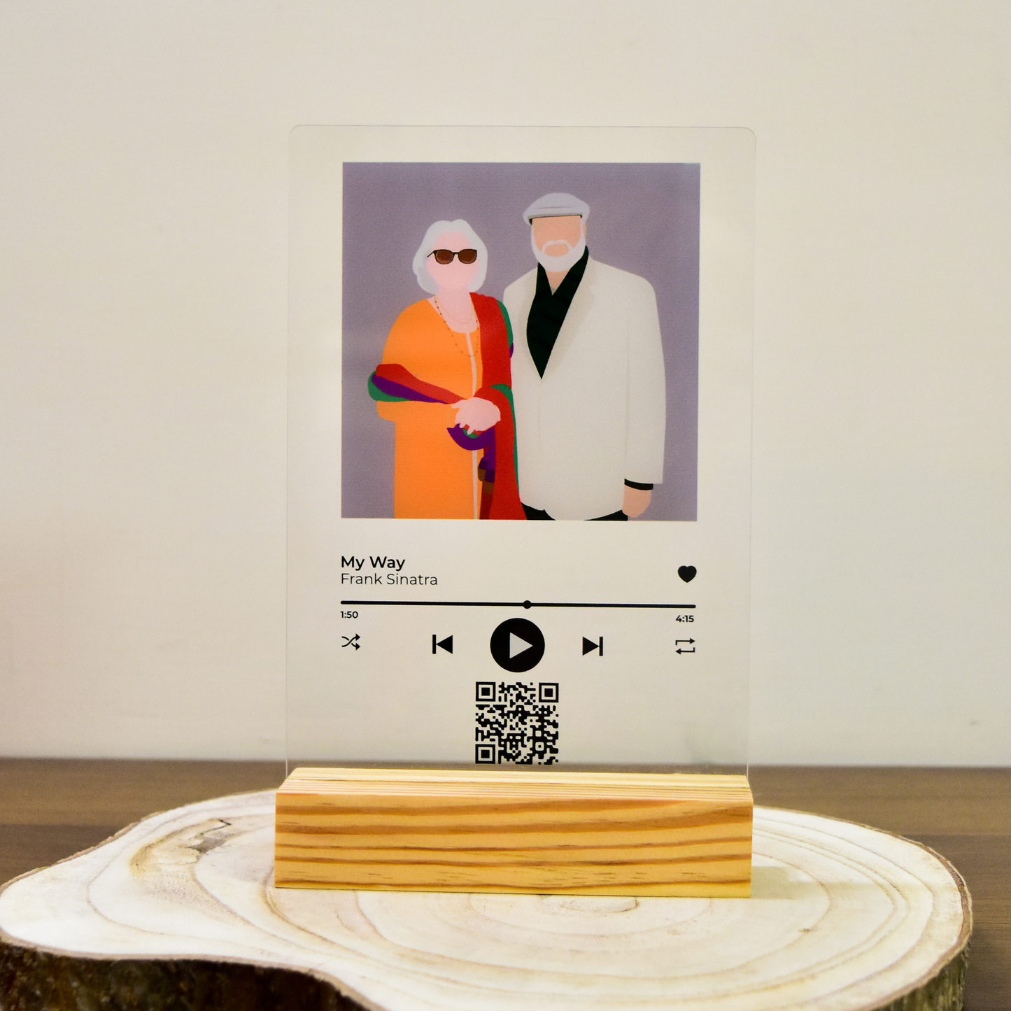 Spotify Arylic Stand with Portrait