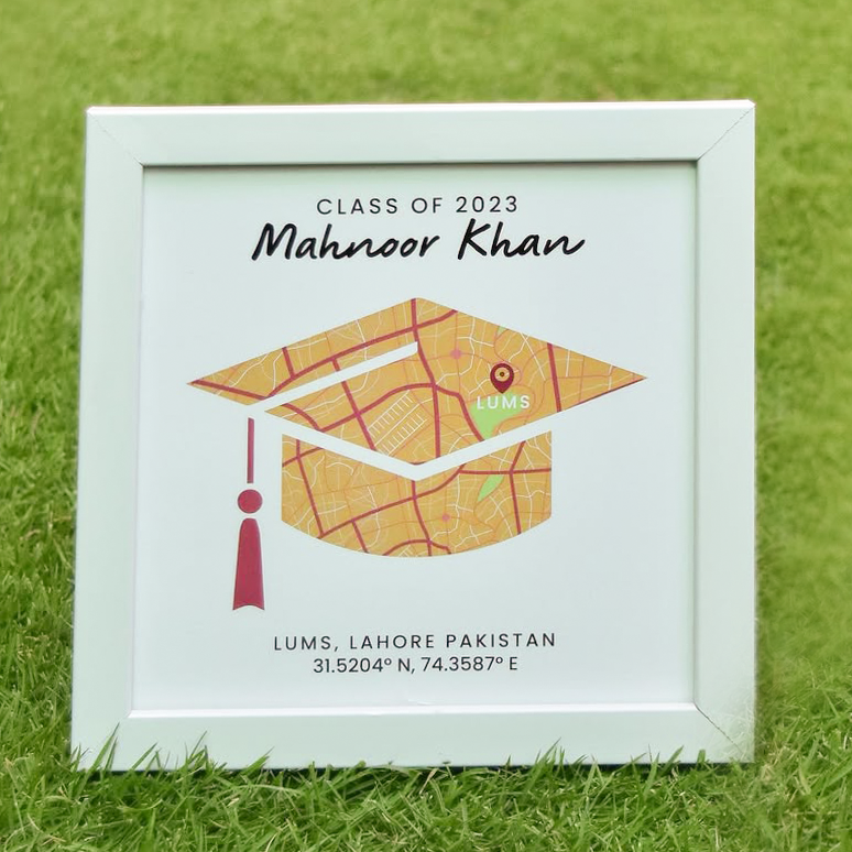 Graduation Location Frame
