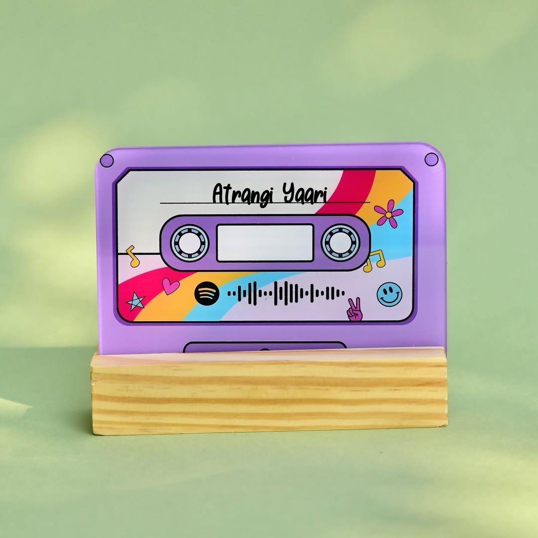Funky Spotify Cassette