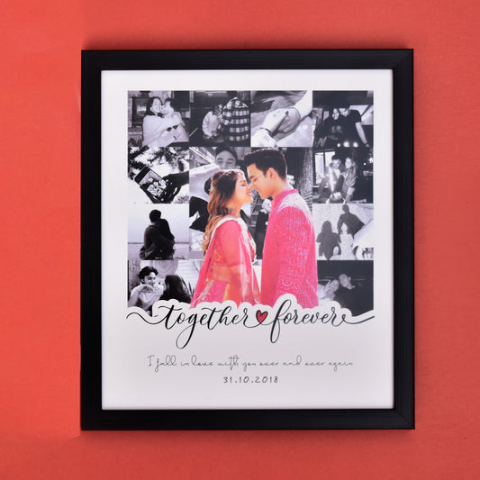 "Together Forever" Collage Frame