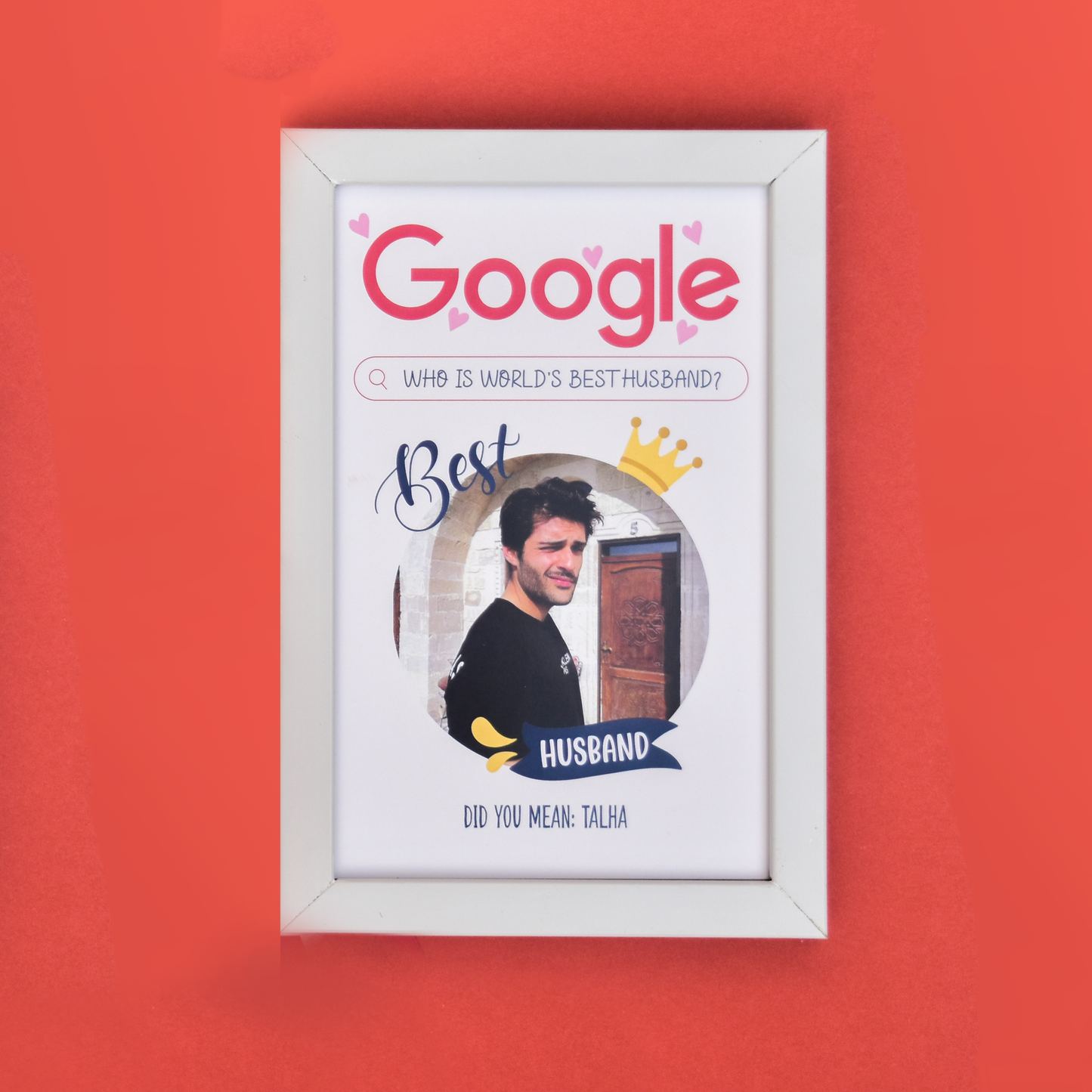 Best Husband/Wife Google Frame