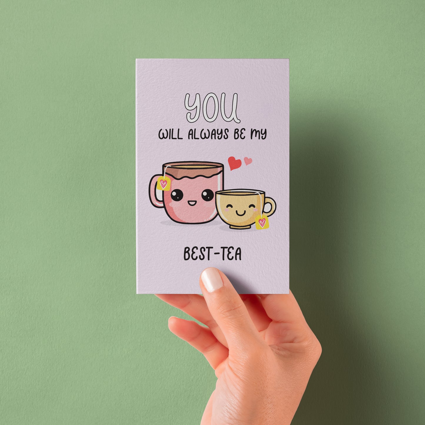 Best-tea card