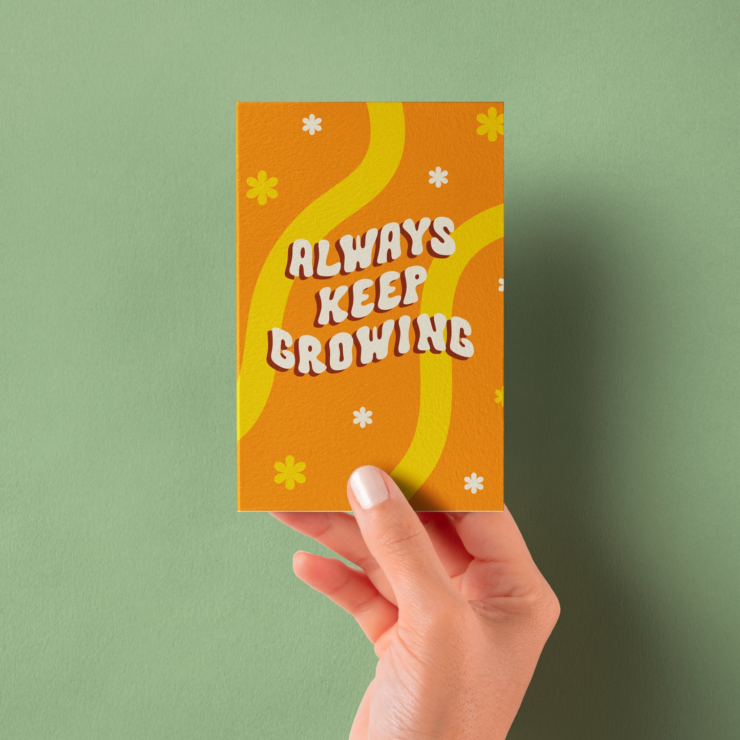 Keep growing card