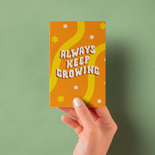 Keep growing card