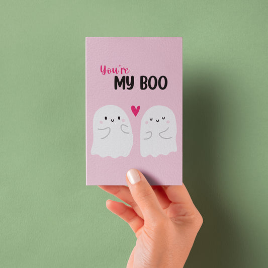 You are my boo card