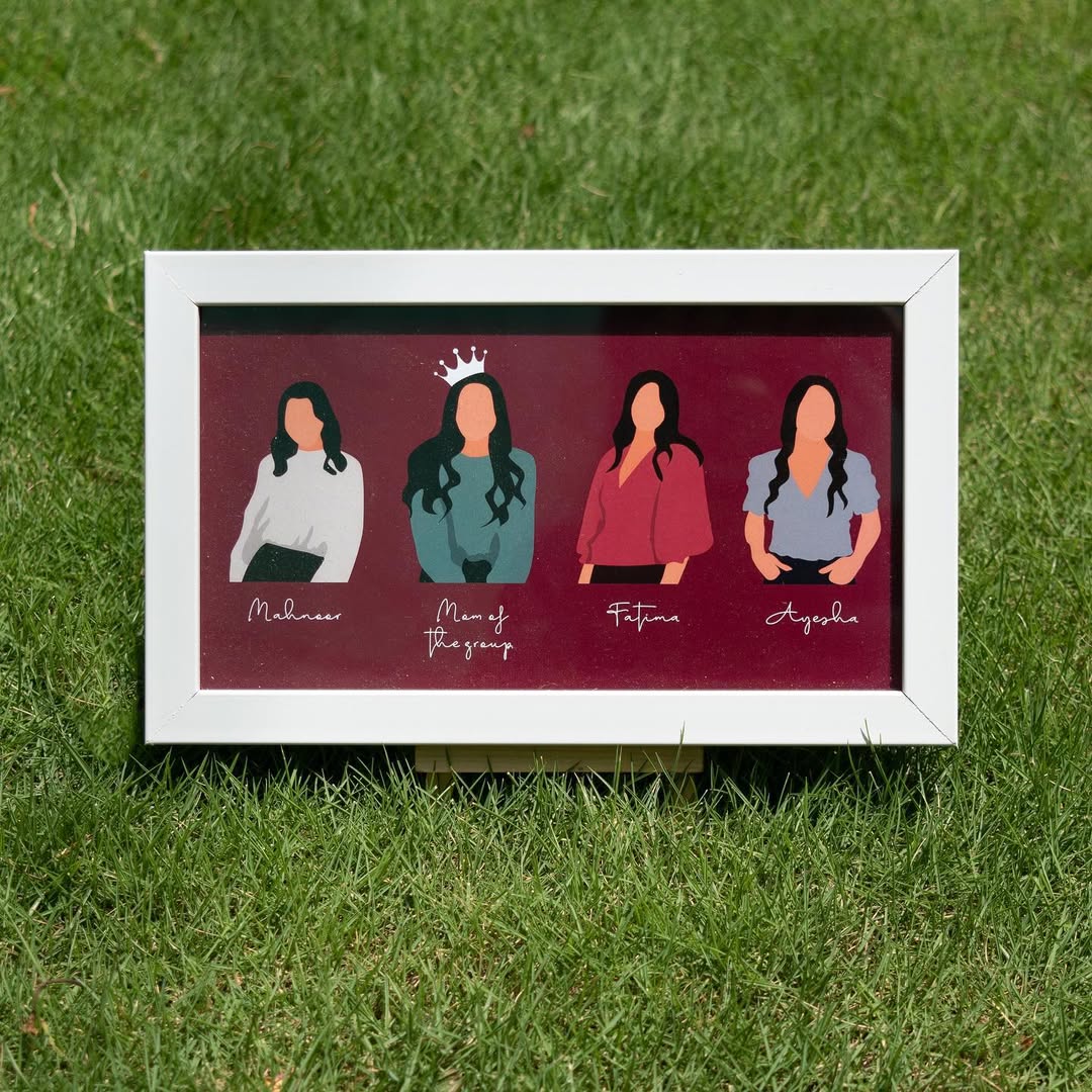 "Mom of the Group" Portrait Frame