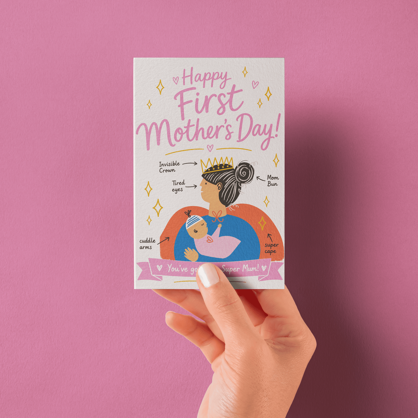 Happy first mother's day card