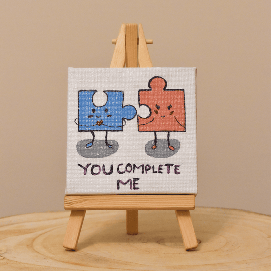 You Complete Me Canvas