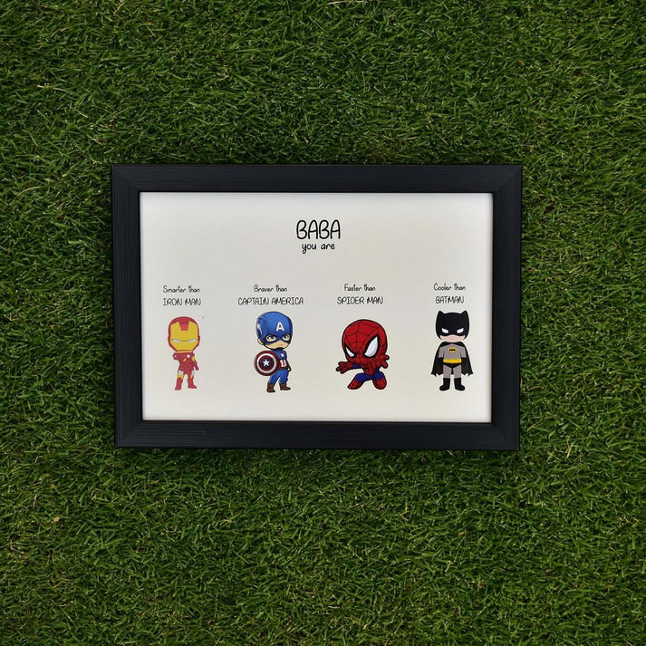Super Hero Frame – The Nifty Studio
