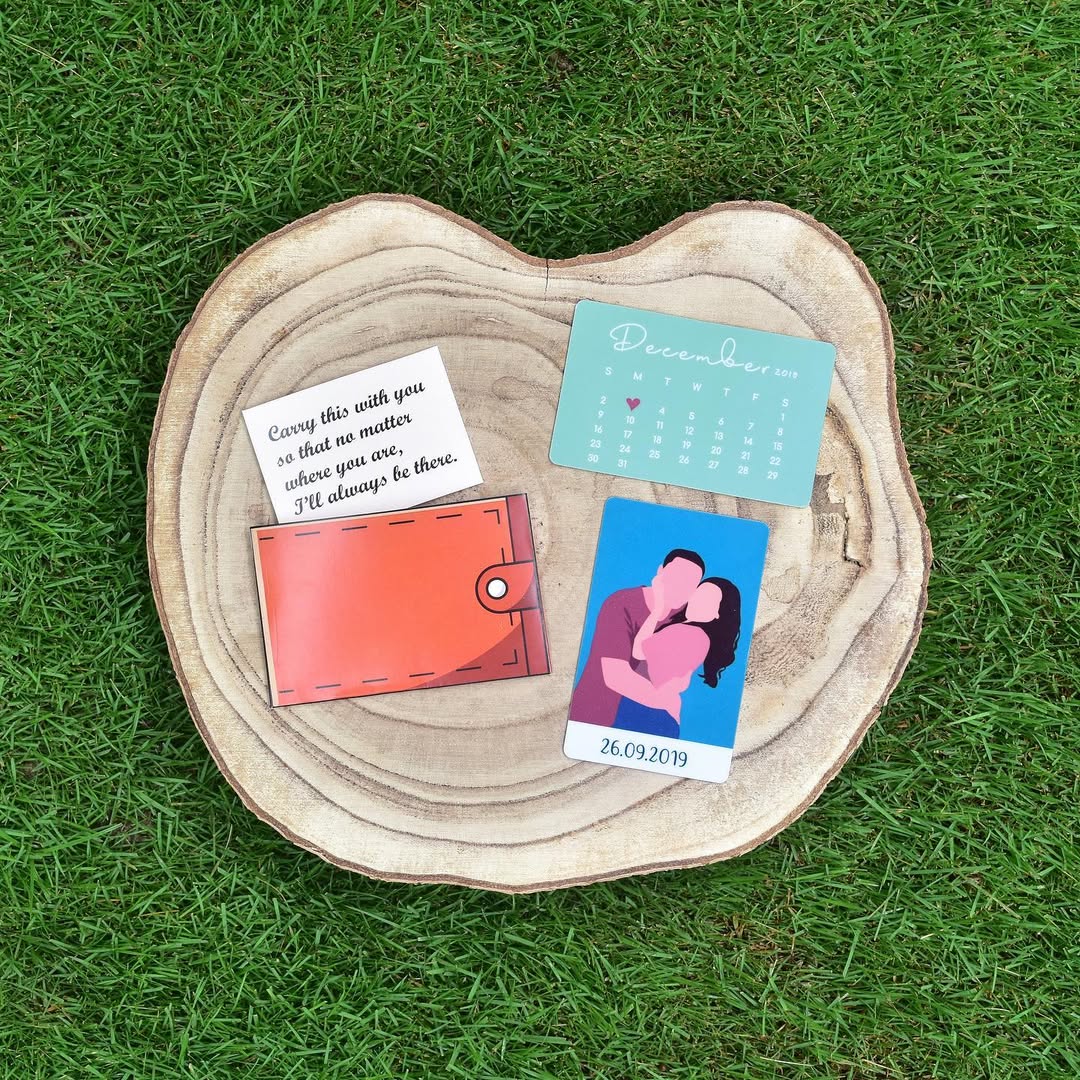 Customisable Wallet card