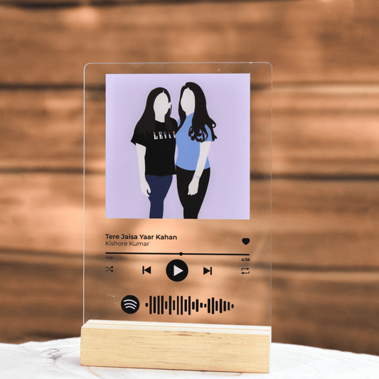 Spotify Arylic Stand with Portrait