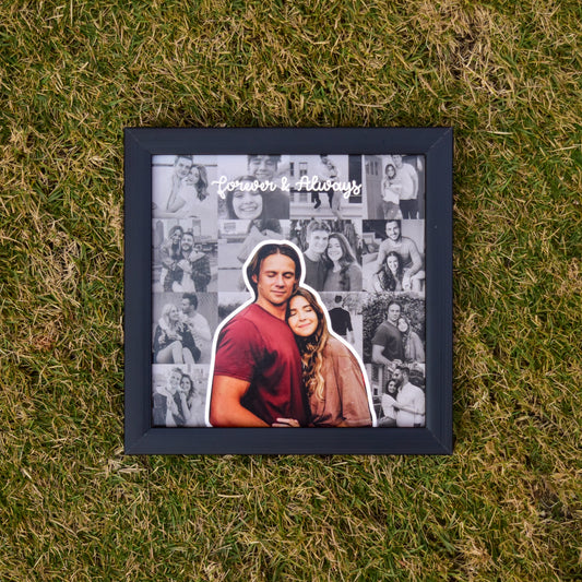 "Forever & Always" Collage Frame
