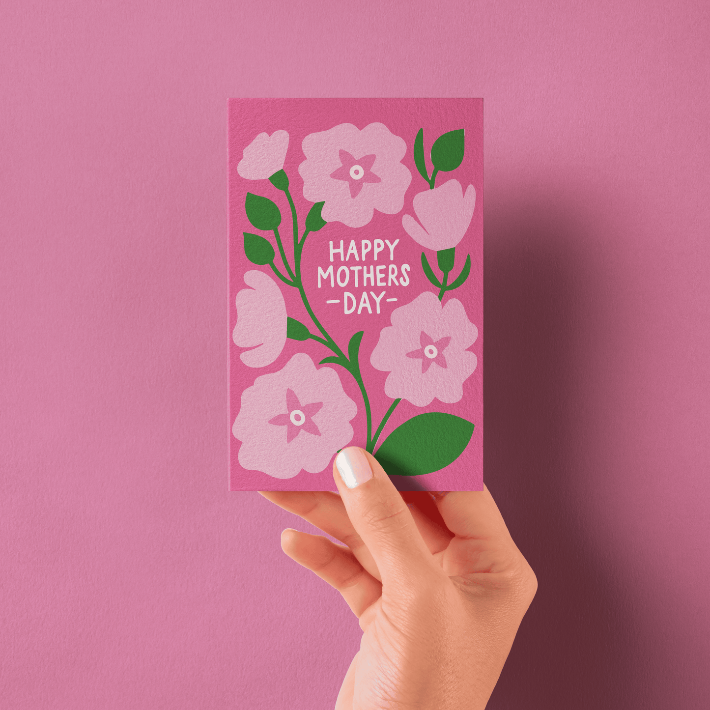 Floral mother's day card