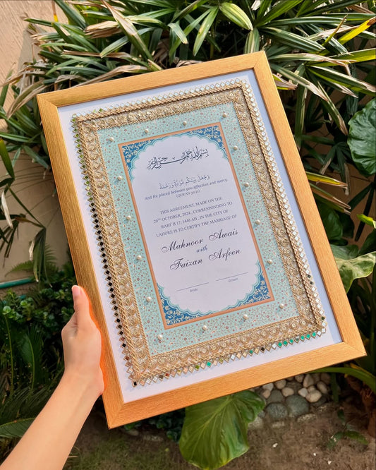 Noor Nikkah Certificate