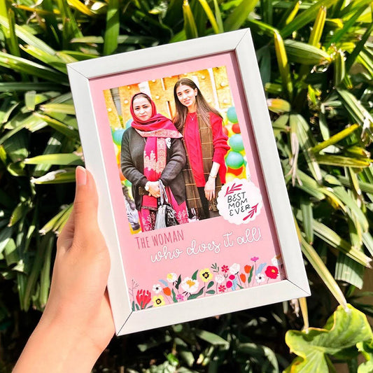 "Women who does it all" Frame